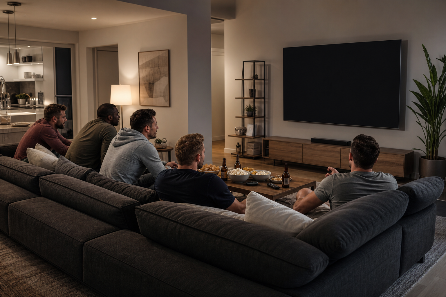compressed sofa apartment football season hero image