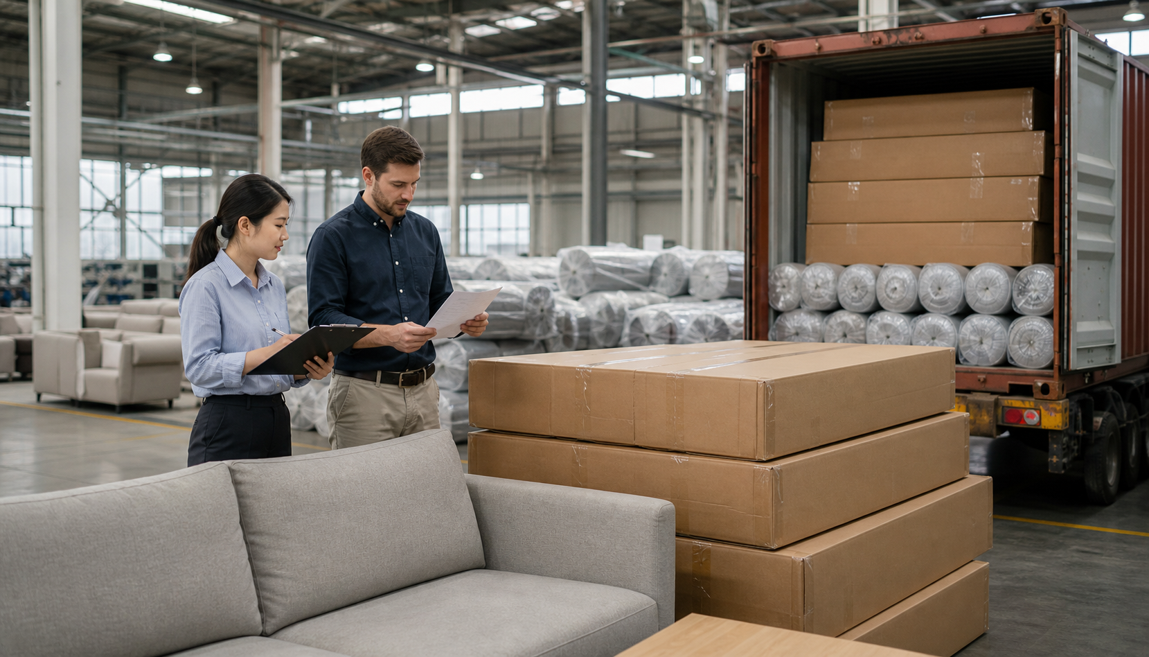 compressed sofa importer container planning hero image