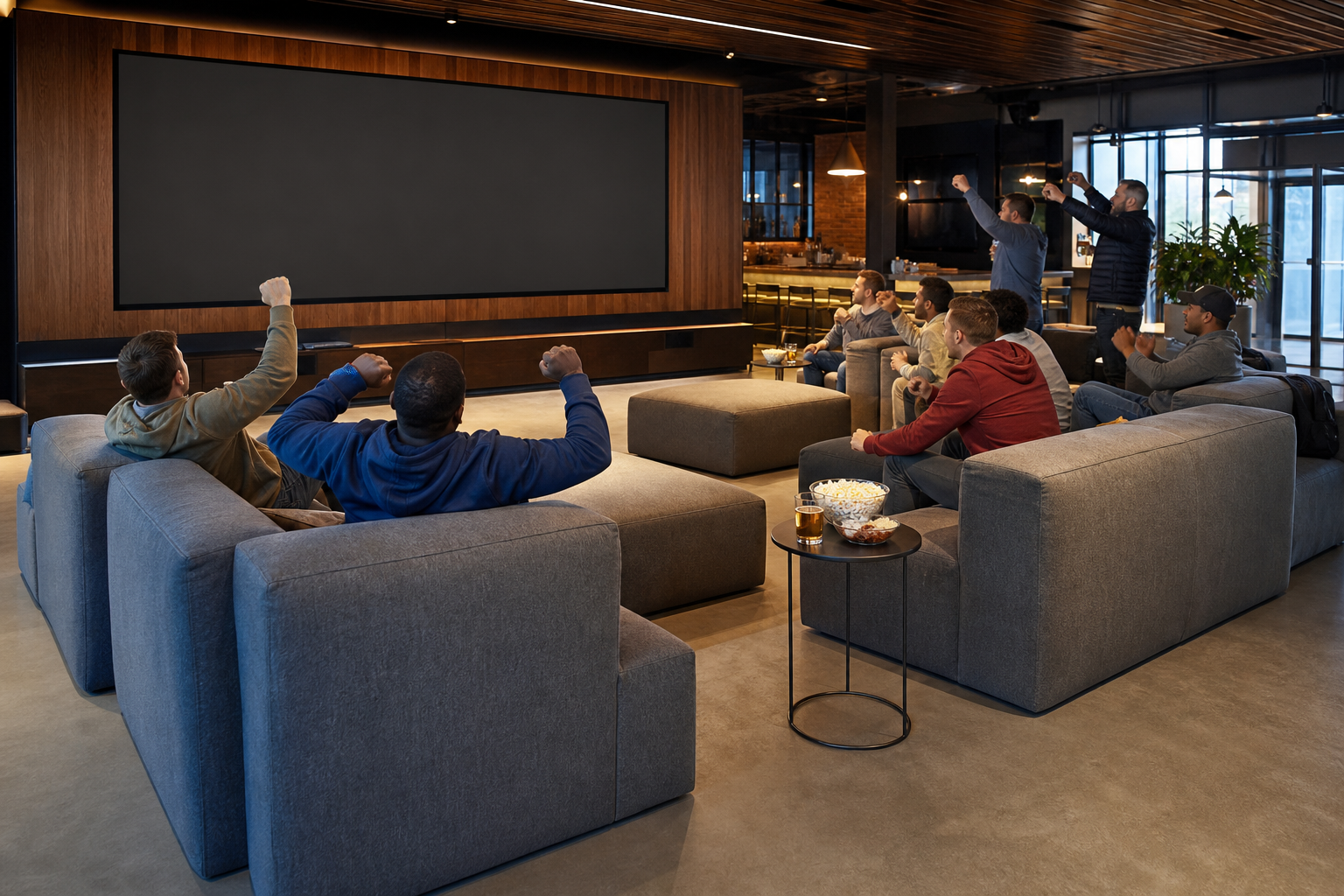komprimert sofa sports lounge heltebilde