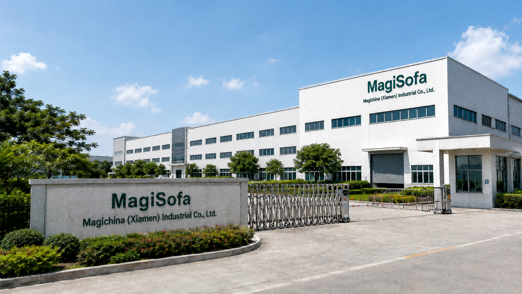 MAGISOFA poster video di fabbrica