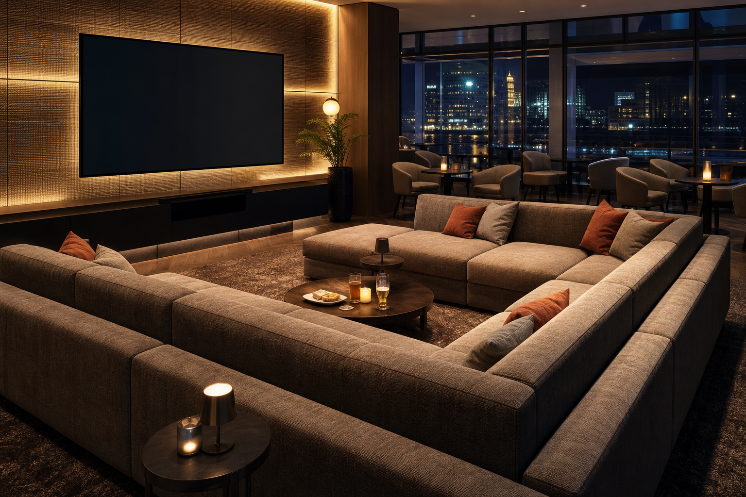 hotel lounge compressed sofa viewing area hero image