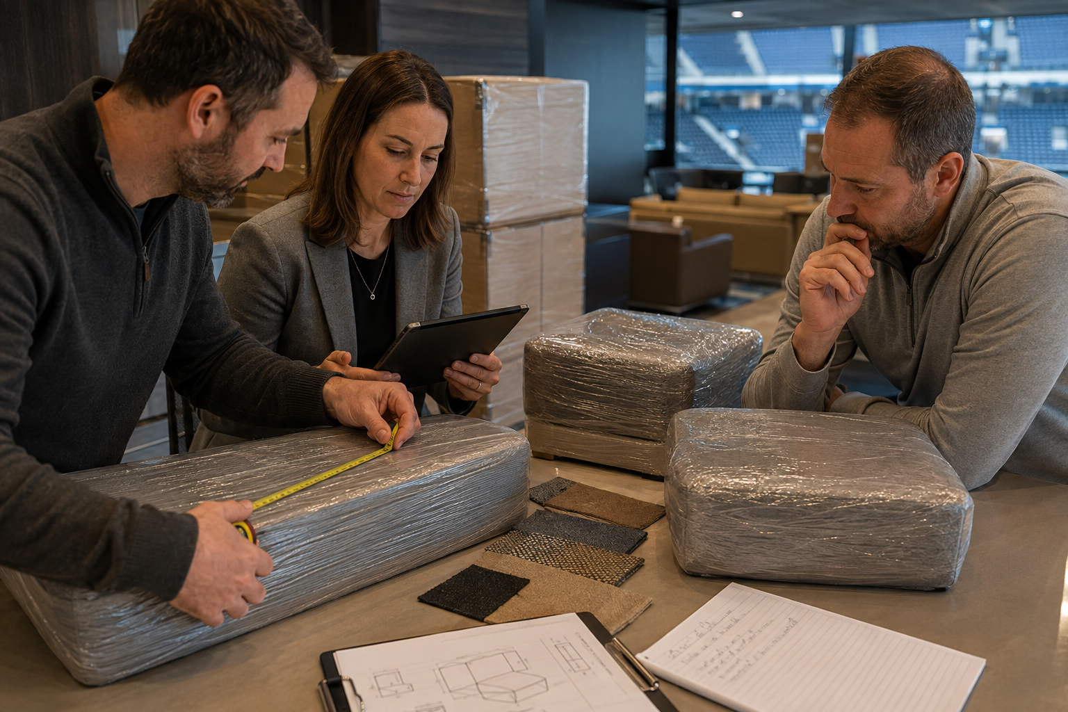 sports lounge compressed sofa packing review scene
